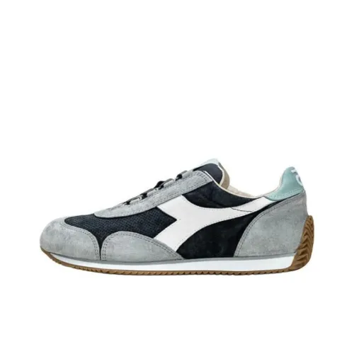 DIADORA Беговые кроссовки Low Top Темно-серый/Темно-синий Унисекс