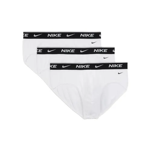 Nike Dri Fit Essential Эластичные Трусики-бикини Мужские 3 упаковки Белый