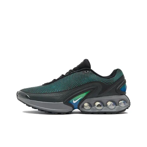 Nike Air Max Dn Low Топ Повседневный Городской Коммутирование Беговые кроссовки Мужской Черный Бирюзовый