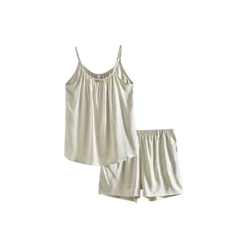 Same Language Пижамный комплект женский миндально-белый