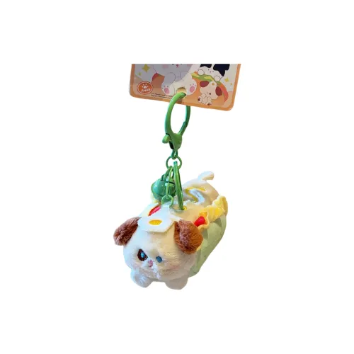 Velvet Mill Waggy Bakery Кремовая Сумка Little Hot Dog Куклы Плюшевая Подвеска 10,5 см 11 см Рекомендуемый Рост