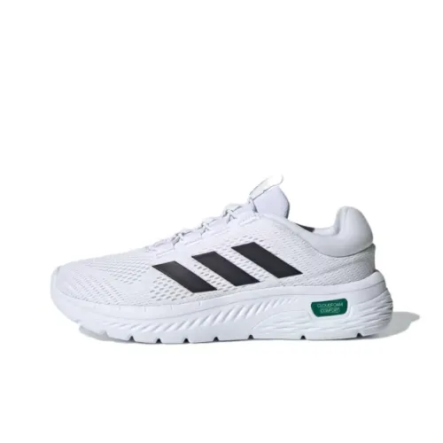 Adidas Cloudfoam Slip-resistant Abrasion-resistant Low-top Беговые кроссовки Мужские Белые