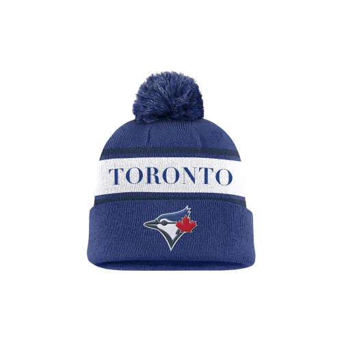 nike Акриловые шапки-бини Мужской Синий