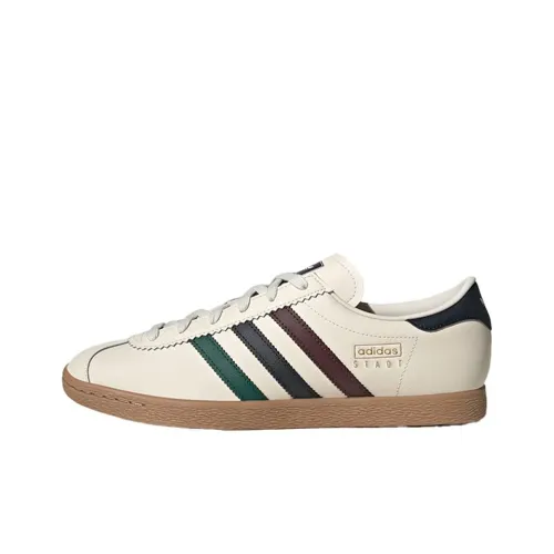 Adidas Originals Stadt Abrasion Resistant Низкие Кроссовки для скейтбординга Унисекс Бежевые