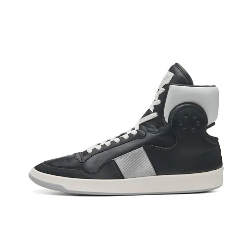 EQUALIZER Винтажные баскетбольные кроссовки High Top Бетон Черный Унисекс