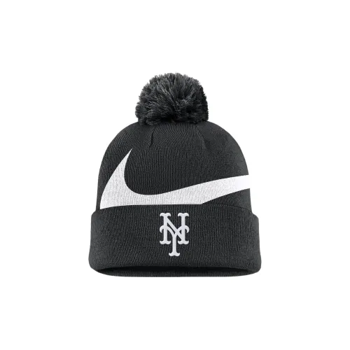 nike Акриловые шапки-бини унисекс черные