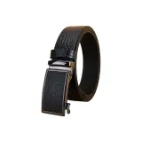 Чёрный Беззубик Автоматическая пряжка