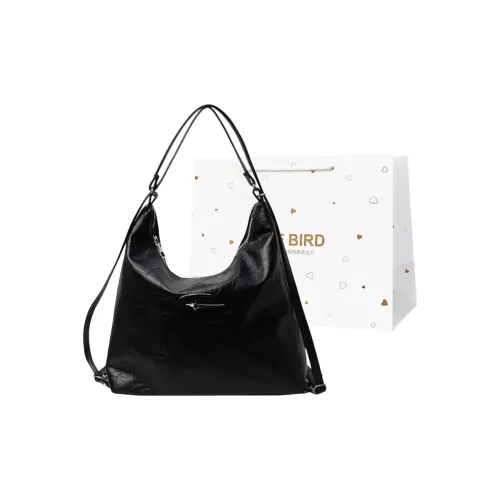 CORE BIRD ПУ (полиуретан) Сумка через плечо Женская Черный Экрю Серебряный Розовый