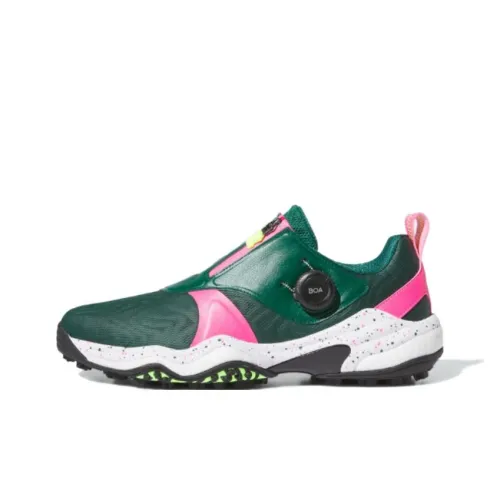 Adidas CodeChaos Резистентная Низкая Обувь для гольфа Мужская Зеленая