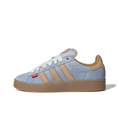adidas originals Campus 00s Кроссовки для скейтбординга Низкие Светло-синий/Волшебный Светло-коричневый/Пшенично-коричневый Унисекс