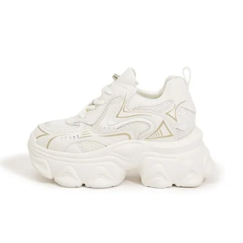 Milan Love Song Противоскользящий Устойчивый к истиранию Легкий Низкий Топ Кроссовки с Толстой Подошвой Женские