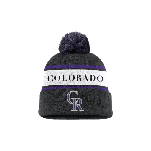 nike Акриловые шапки-бини Мужской Черный