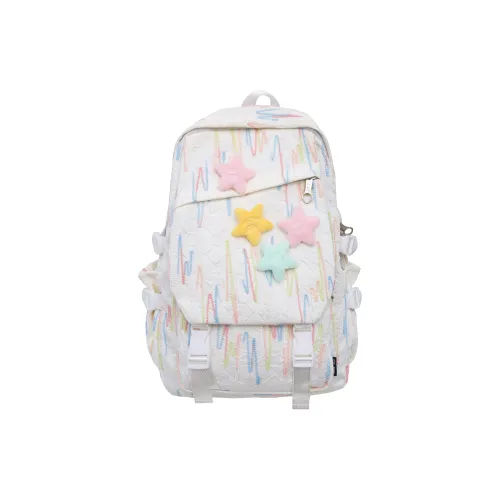 BAODIDAISHU Нейлон Рюкзак Стандартный Женские Белый Черный Фиолетовый Розовый