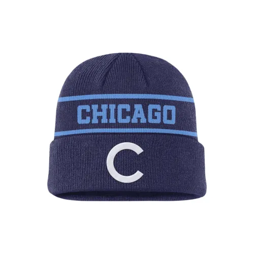 nike Акриловые шапки-бини Мужской Морской синий