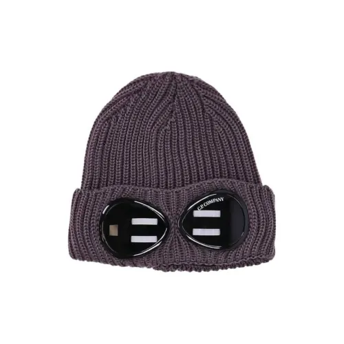 C.P.Company Merino Wool Beanies Men's Dark Purple