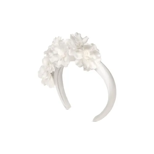 Jennifer Behr Шелк Ободки для волос Женские Айвори
