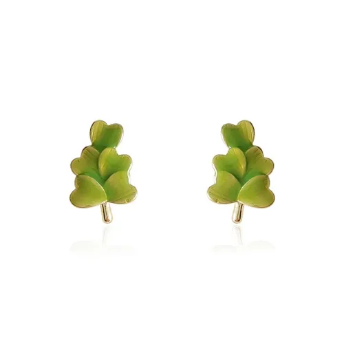 VKVK Серьги-гвоздики из серебра 925 пробы женские