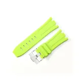 Светло-зеленый с серебряной булавкой