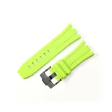 Светло-зеленый с черной булавкой-застежкой