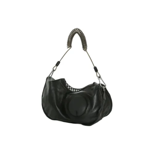 PabePabe Микрофибра Сумка Сумка через плечо Стандартная Женская Черная