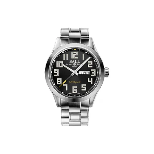 Шар Engineer III Collection Автоматический Механический Механизм Мужские Часы Часы 46 мм Черный Циферблат