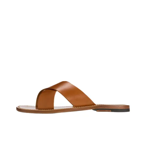 Ralph Lauren Purple Label Шлепанцы Мужские Коричневые