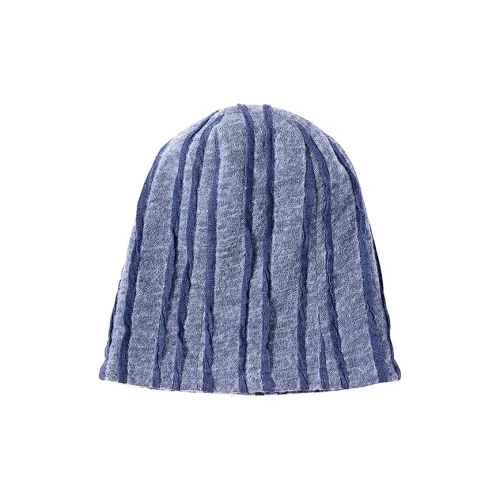 HUANXIANGZHE Шерсть Плюшевая пряжа Шапки Кепки Унисекс Синий