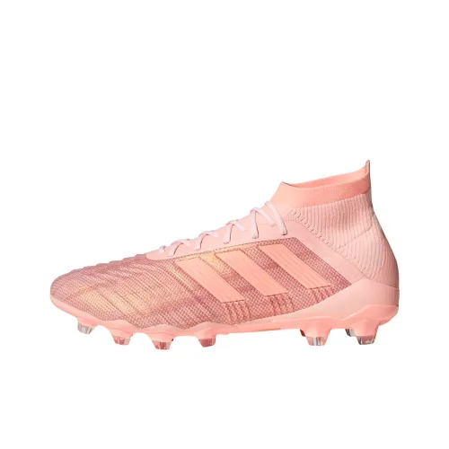 Adidas Predator 18,1 HG Твердый Ground Slip-Resistant Футбольные бутсы Мужские Розовые