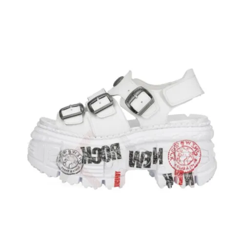 NEW ROCK Пляжные сандалии Унисекс Белый