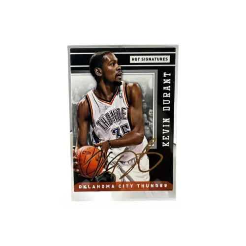 PANINI Thunder Kevin Durant Цвет KD Золотой Pen Подпись Подпись Rare Спортивная карта Карты 1 шт