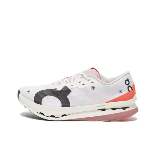 On Cloudboom Echo 3 Устойчивый к истиранию Дышащий Низкий Топ Марафон Кроссовки для бега Мужские Белый Красный