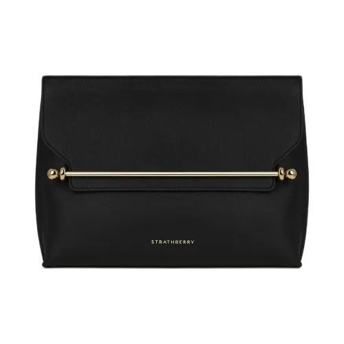 Strathberry Smooth Calfskin Сумка через плечо Large Women's Black
