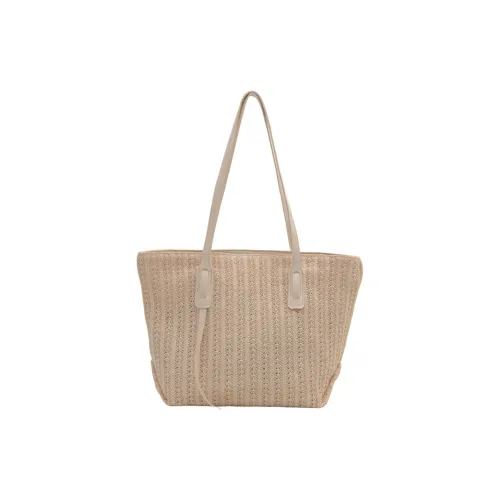 Barang Bear Сумка через плечо из соломенной ткани Стандартная Унисекс Бежевый Хаки
