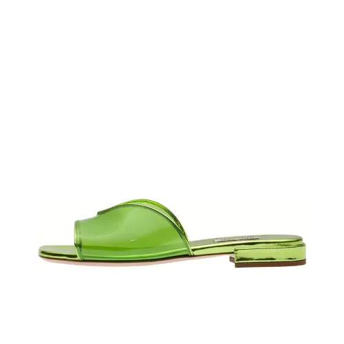 MIU MIU Слипоны Женские Зеленые