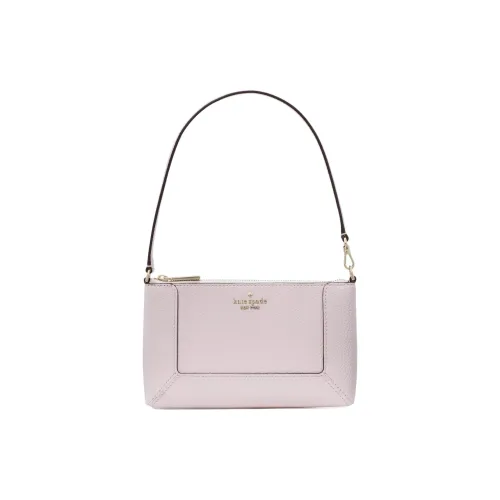 Kate Spade Сумка из зернистой текстуры кожа личи сумка через плечо женская мерцающий розовый