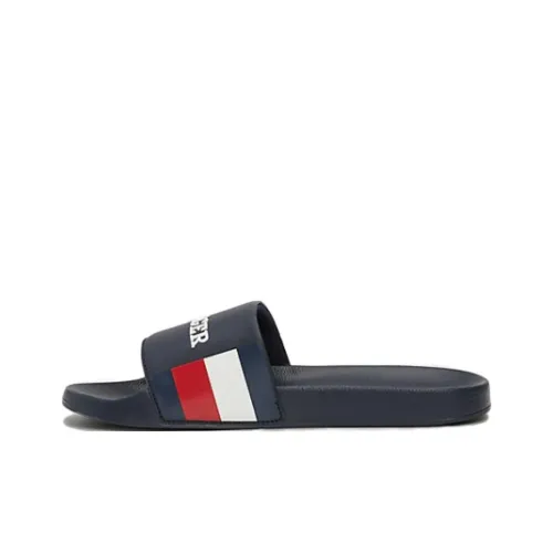 Tommy Hilfiger Слипоны Синий Белый Красный Мужской