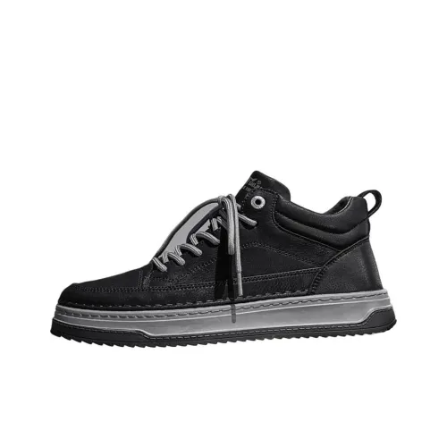 GNSJ Casual MID Топ Черный Мужской