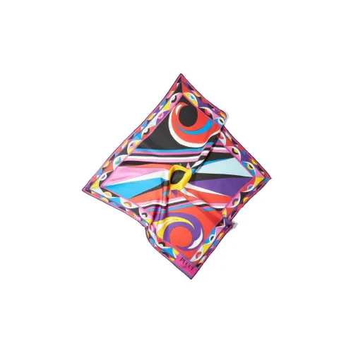 EMILIO PUCCI Шелковые шарфы для женщин Многоцветный