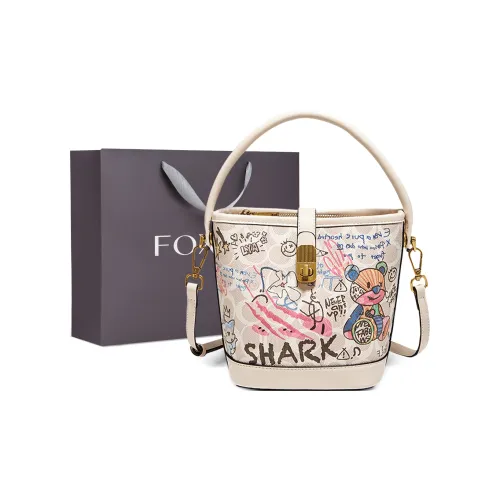 FOXER Сумка из синтетической кожи ведрообразной формы дорожная сумка обычная сумка женская