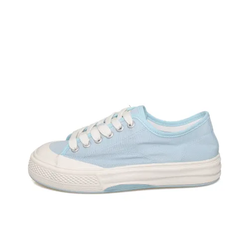 B10CROWN Low-Top Canvas Shoes Sky Blue Women's