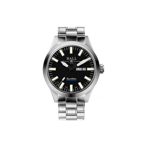 Шар Engineer III Collection Автоматический Механический Механизм Мужские Часы Часы 46 мм Черный Циферблат