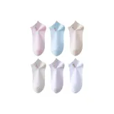 6 пачек (Розовый + Синий + Оранжевый + Светлый Абрикос + Фиолетовый + Белый)