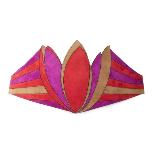 EMILIO PUCCI Принт Узор Smooth Clasp Телячья кожа Козья кожа Кожаные ремни Женские Многоцветный