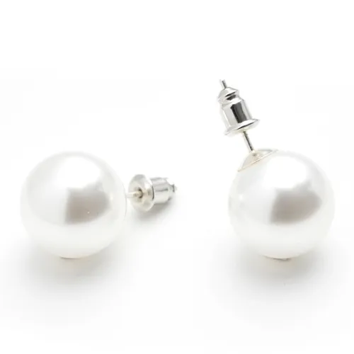 HYMAN KEVIN Alloy Faux Pearl Stud Earrings Women's