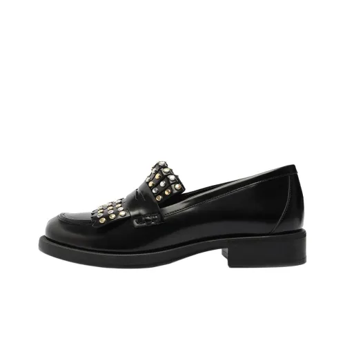 Schutz Лоферы Черные Женские