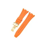 Апельсин с золотой застежкой-бабочкой