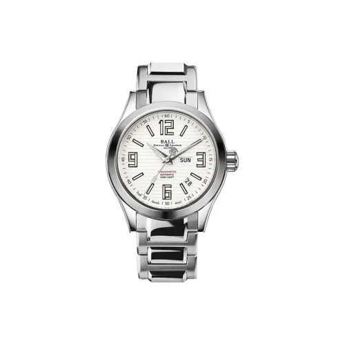 Шар Engineer II Collection Автоматический Механический Механизм Мужские Часы Часы 40 мм Белый Циферблат