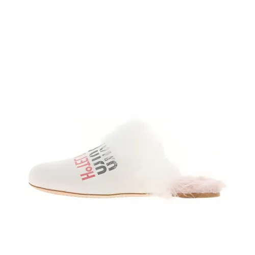 MIU MIU Домашние тапочки Женские Белые