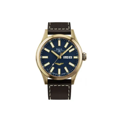 Шар Engineer III Collection Автоматический Механический Механизм Мужские Часы Часы 43 мм Синий Циферблат