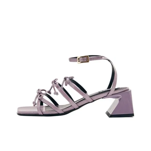 ALOHAS Luzelle Oni One Strap Sandals 5,5cm Women's Purple